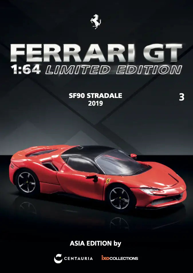 Ferrari GT 1:64 Magazine Limited Edition - ASIA EDITION FERRARI SF90 STRADALE 2019