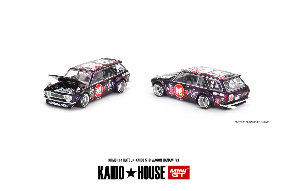 Mini GT Mini GT x Kaido House #114 510 Wagon Kaido HANAMI V3