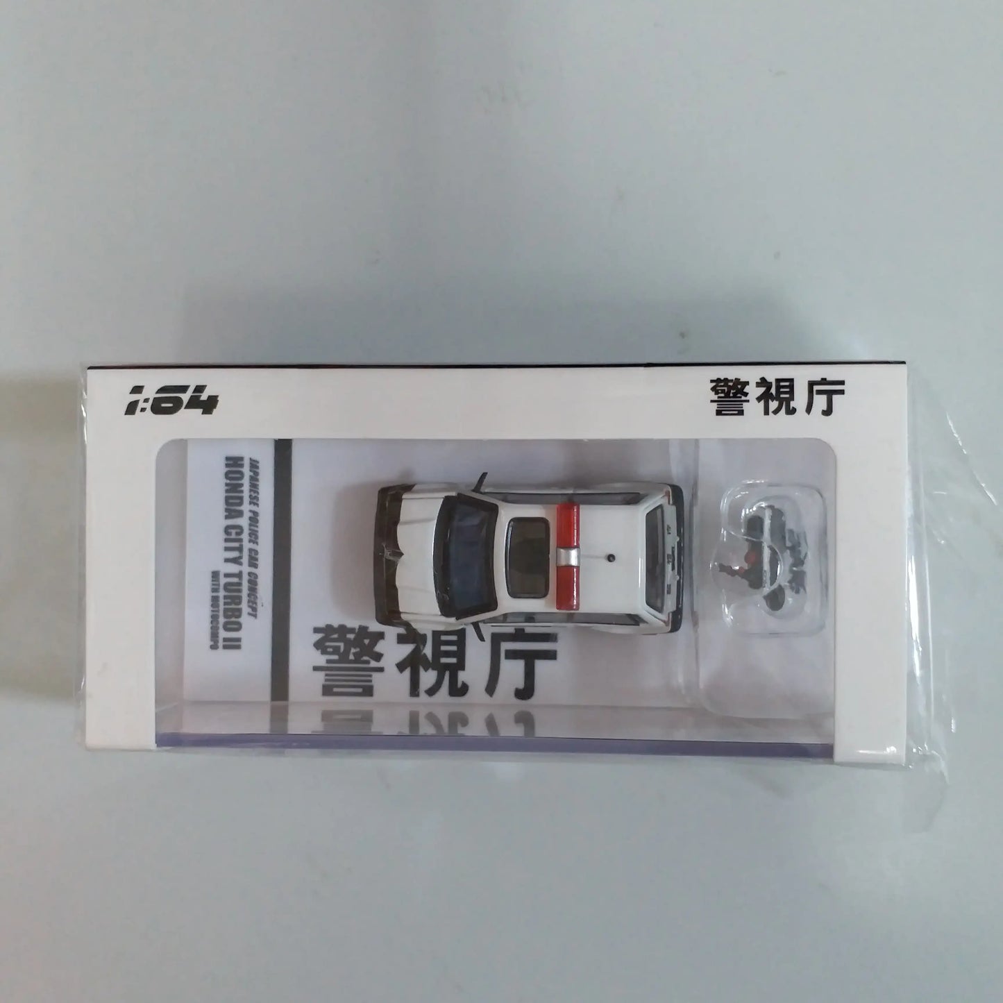 INNO64 1/64 HONDA CITY TURBO II With MOTOCOMPO