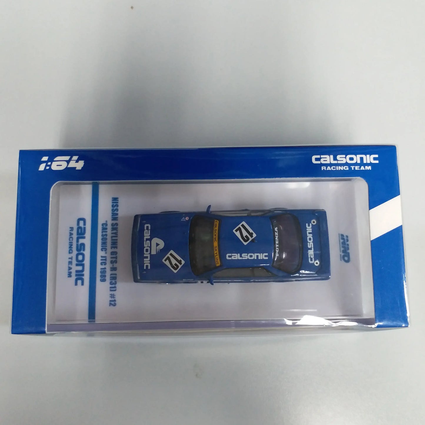 Inno64 Inno64 1:64 Scale Nissan Skyline GTS-R R31 #12 “CALSONIC” JTCC 1989
