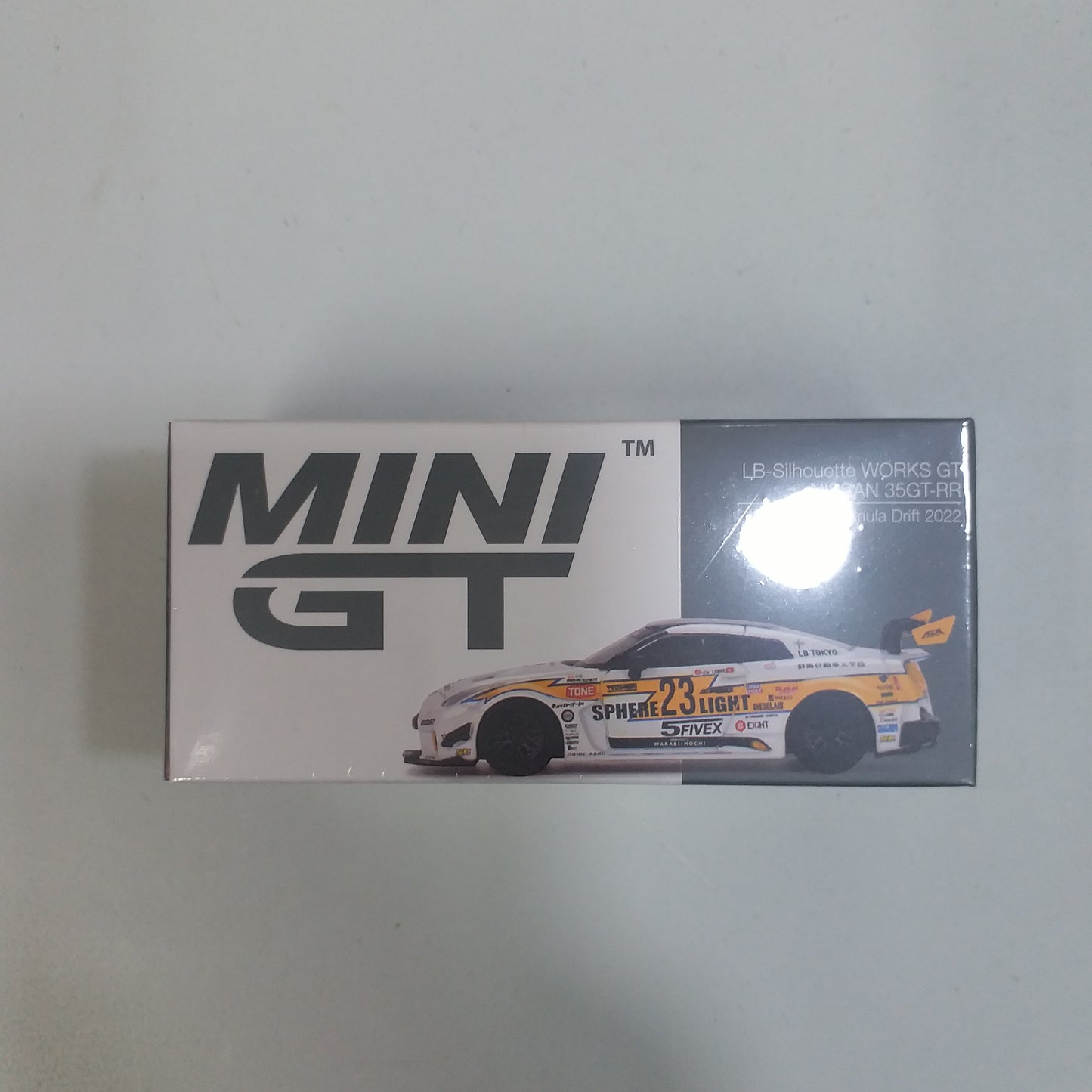 Mini GT #491 Nissan LB-Silhouette WORKS GT 35GT-RR Ver.2 LB Racing Formula Drift 2022
