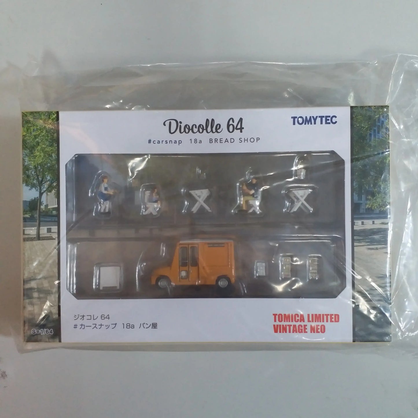 Tomytec Tomica Limited Vintage Neo Diocolle 64 #Car Snap 18a Bakery