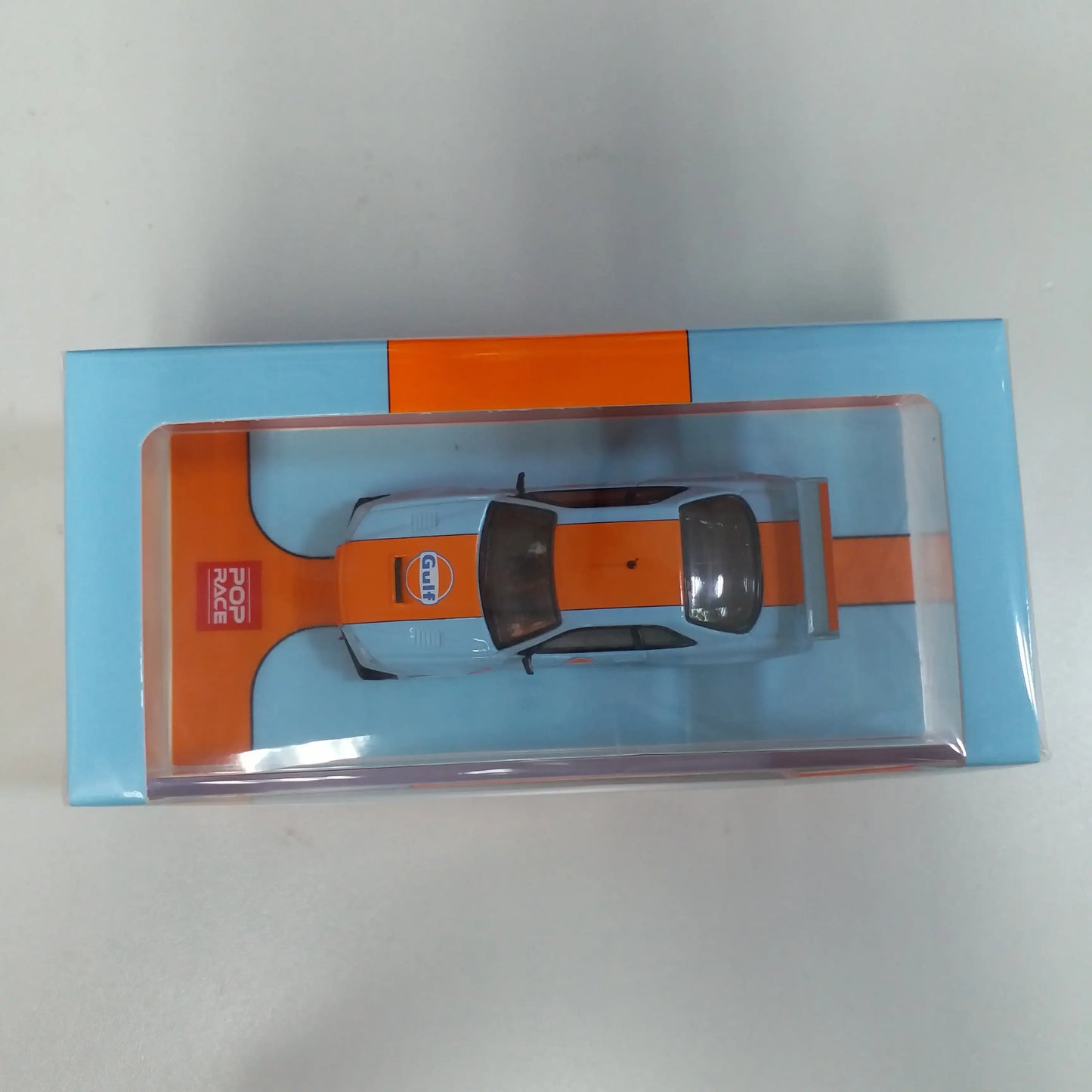 Pop Race 1:64 GT-R R34 "Gulf" Livery