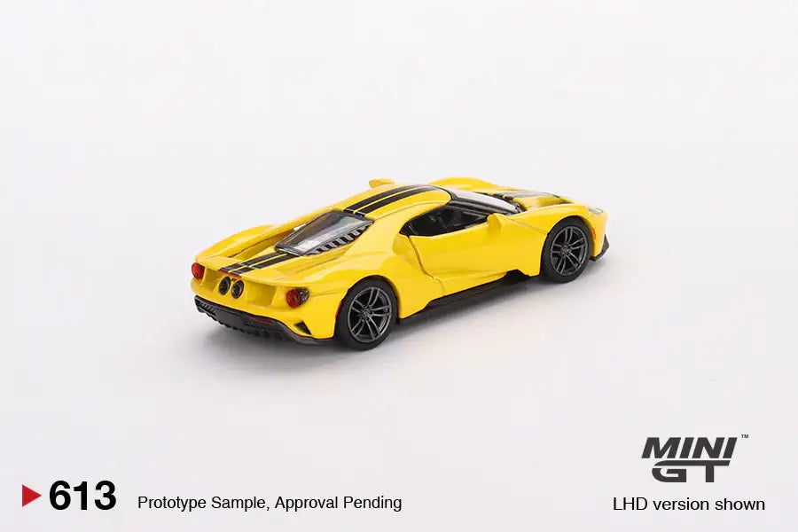 Mini GT MINI GT #613 Ford GT Triple Yellow