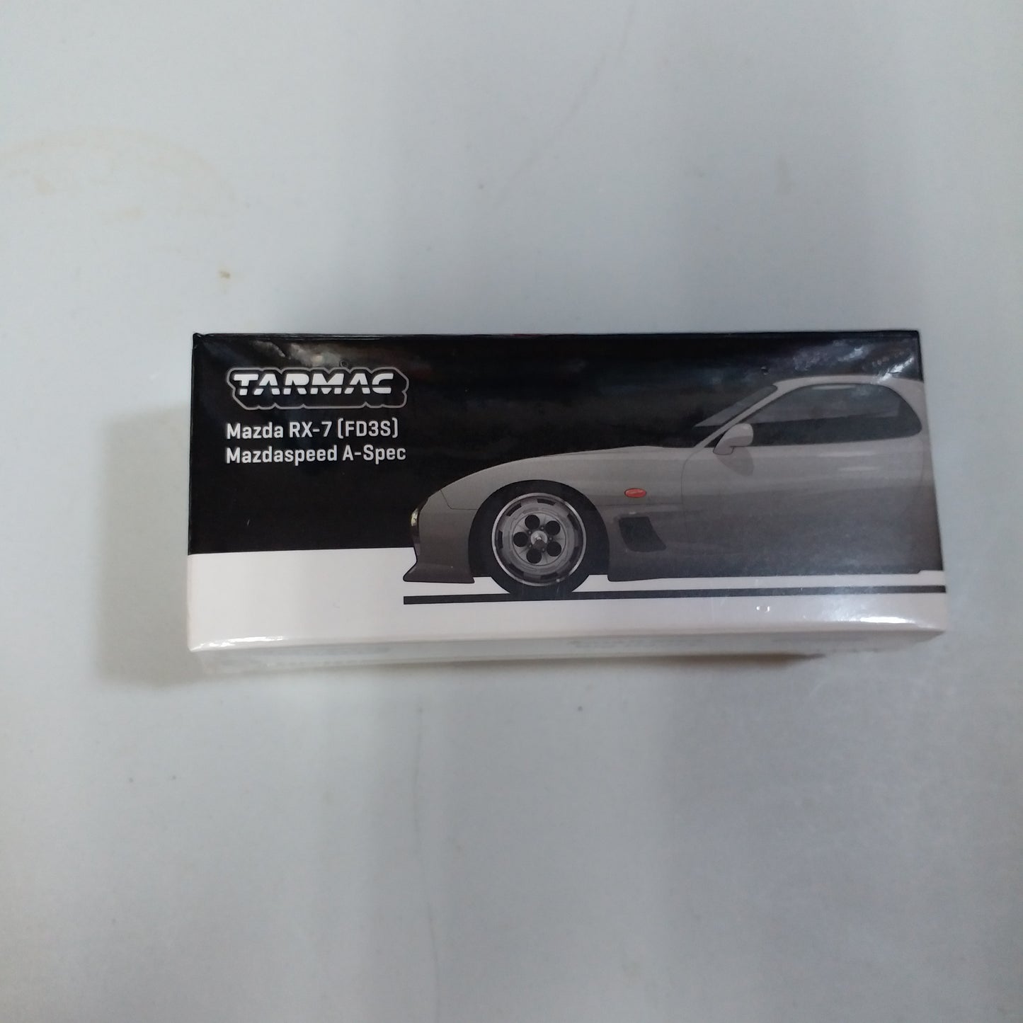 Tarmac Works 1:64 Scale Mazda RX-7 FD3S Mazdaspeed A-Spec Silver Stone Metallic