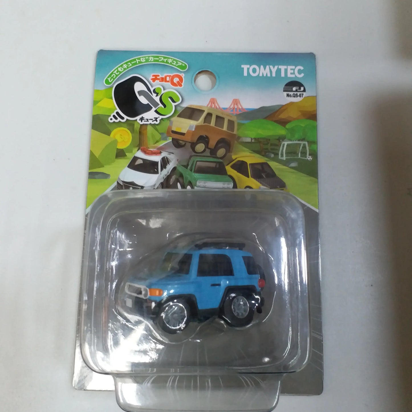 Choro Q Zero QS-07b Toyota FJ Cruiser (Blue)