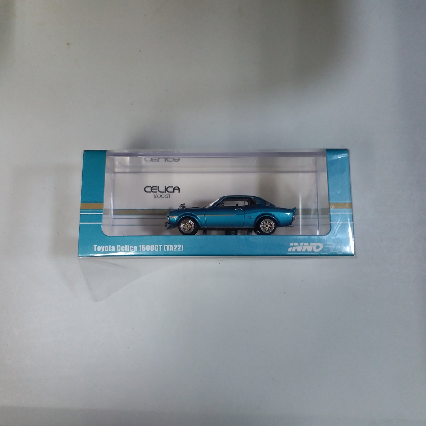 Inno64 1:64 Scale Toyota Celica 1600GT TA22 Metallic Blue