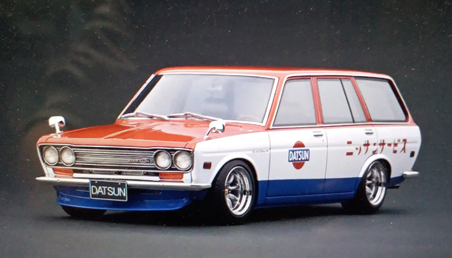 Ignition Model 1:18 IG2221 Datsun Bluebird (510) Red/White/Blue