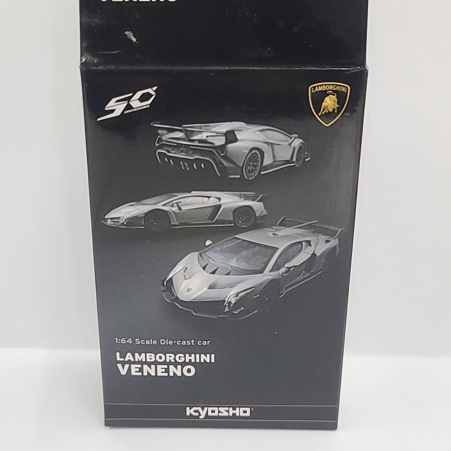 Kyosho 1:64 Scale Lamborghini collection Lamborghini Veneno Silver