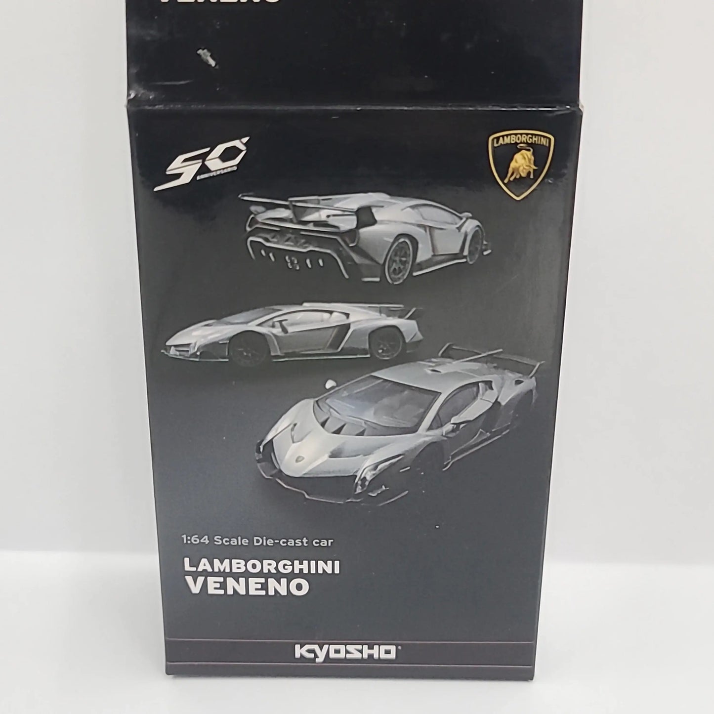 Kyosho 1:64 Scale Lamborghini collection Lamborghini Veneno Silver