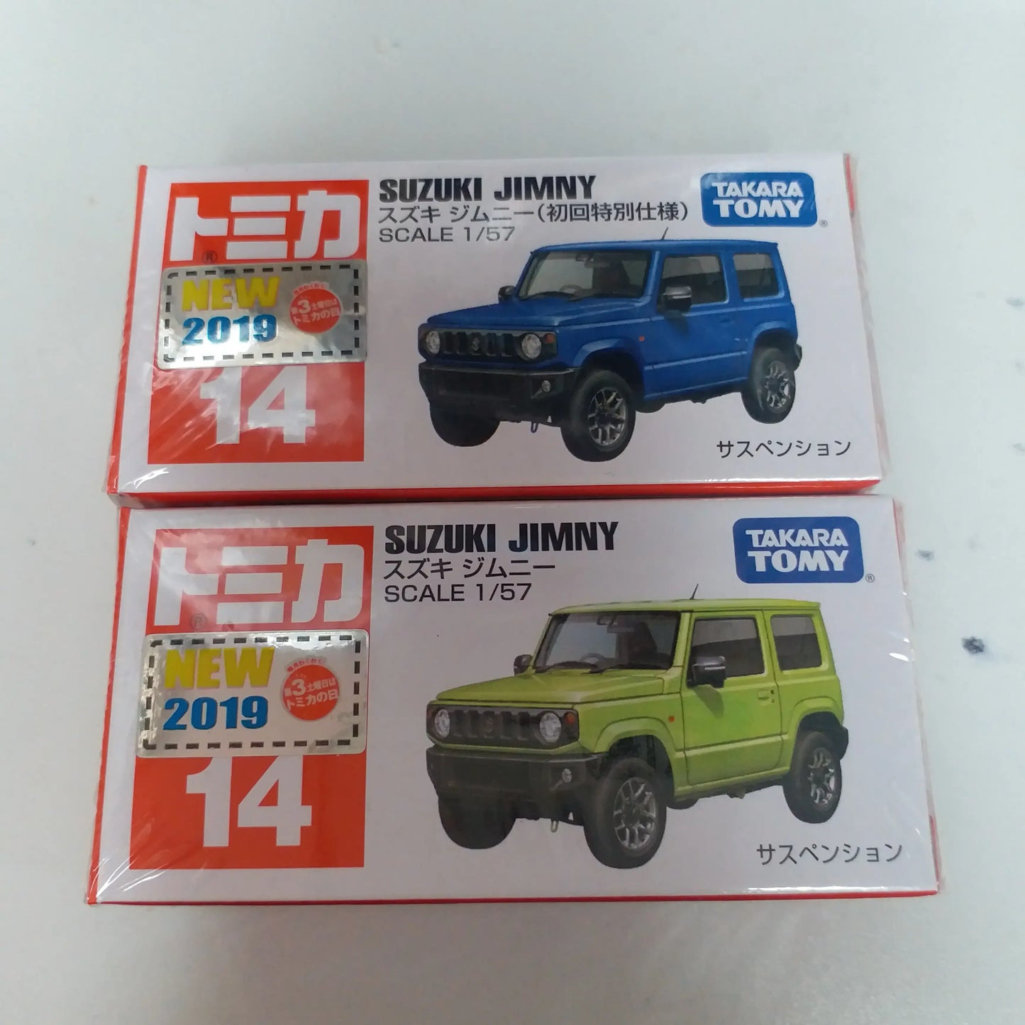 Takara Tomy Tomica #14 Suzuki Jimny 1/57 SCALE