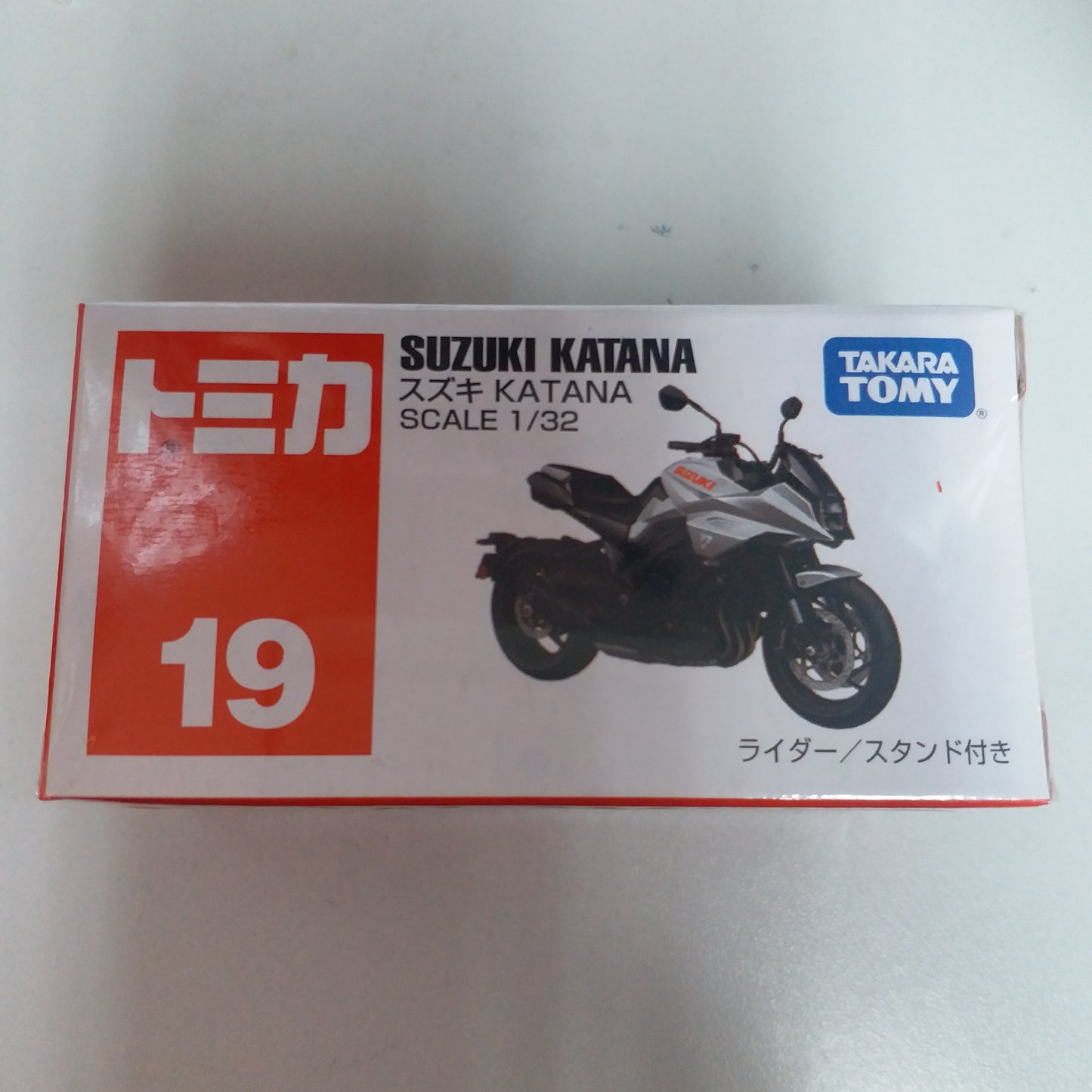TOMICA #19 Suzuki Katana Bike