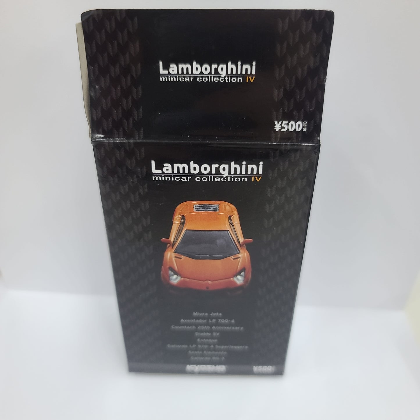 Kyosho 1:64 Scale Lamborghini Gallardo RG-3 #86 collection 4 Black