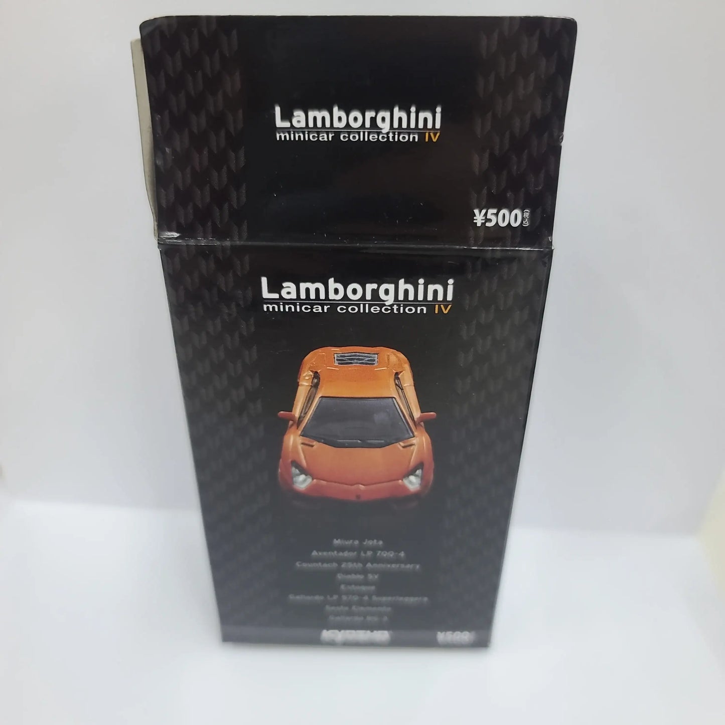 Kyosho Kyosho 1:64 Scale Lamborghini Gallardo RG-3 #86 collection 4 Black