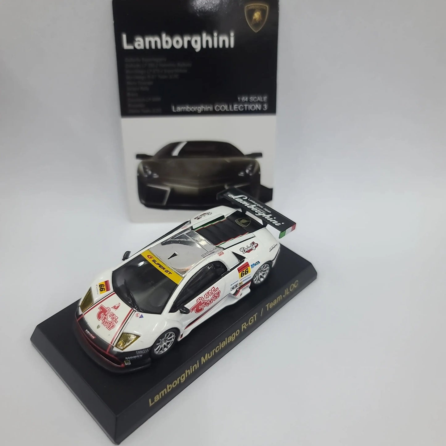 Kyosho 1:64 Scale Exclusive Lamborghini Murcielago R-GT / Team JLOC