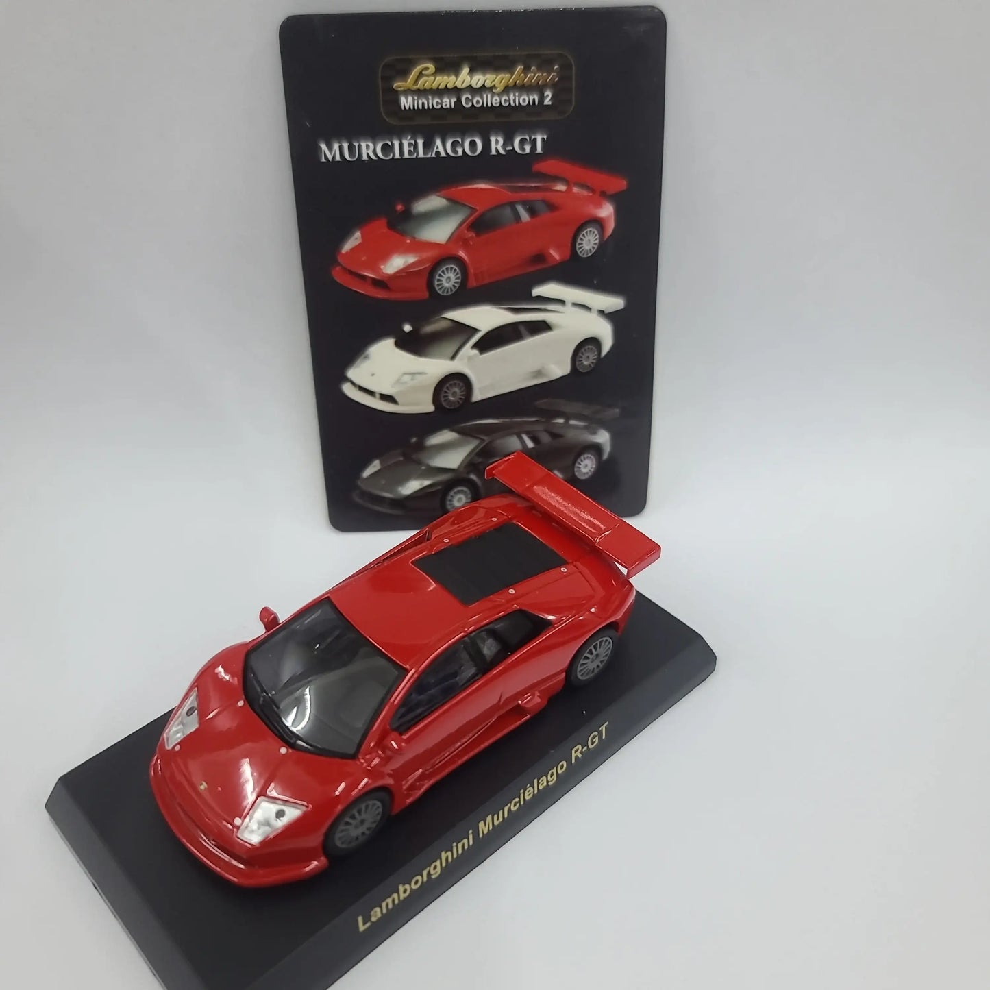 Kyosho 1:64 Scale Lamborghini Minicar collection 2 Murcielago R-GT Red