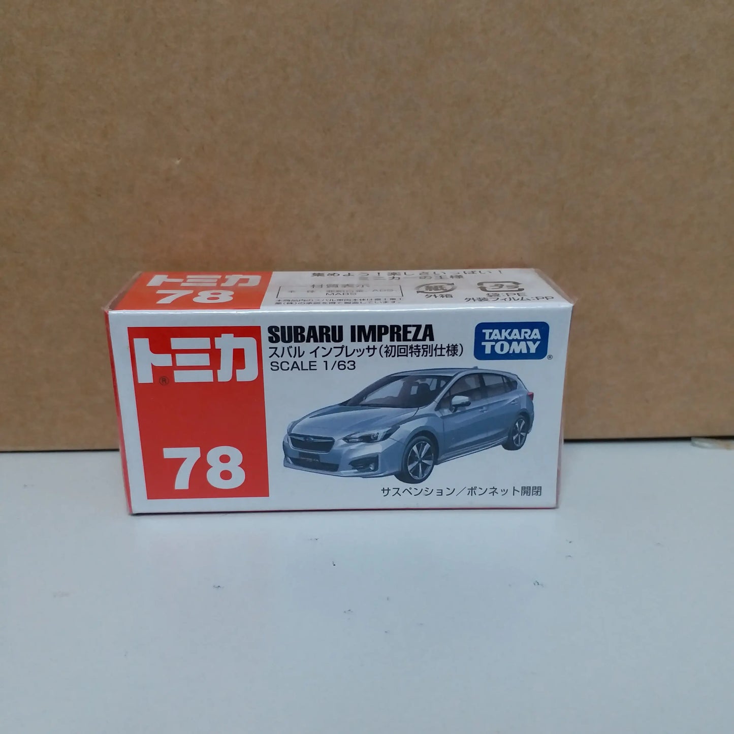 Takara Tomy Tomica #78 Subaru Impreza
