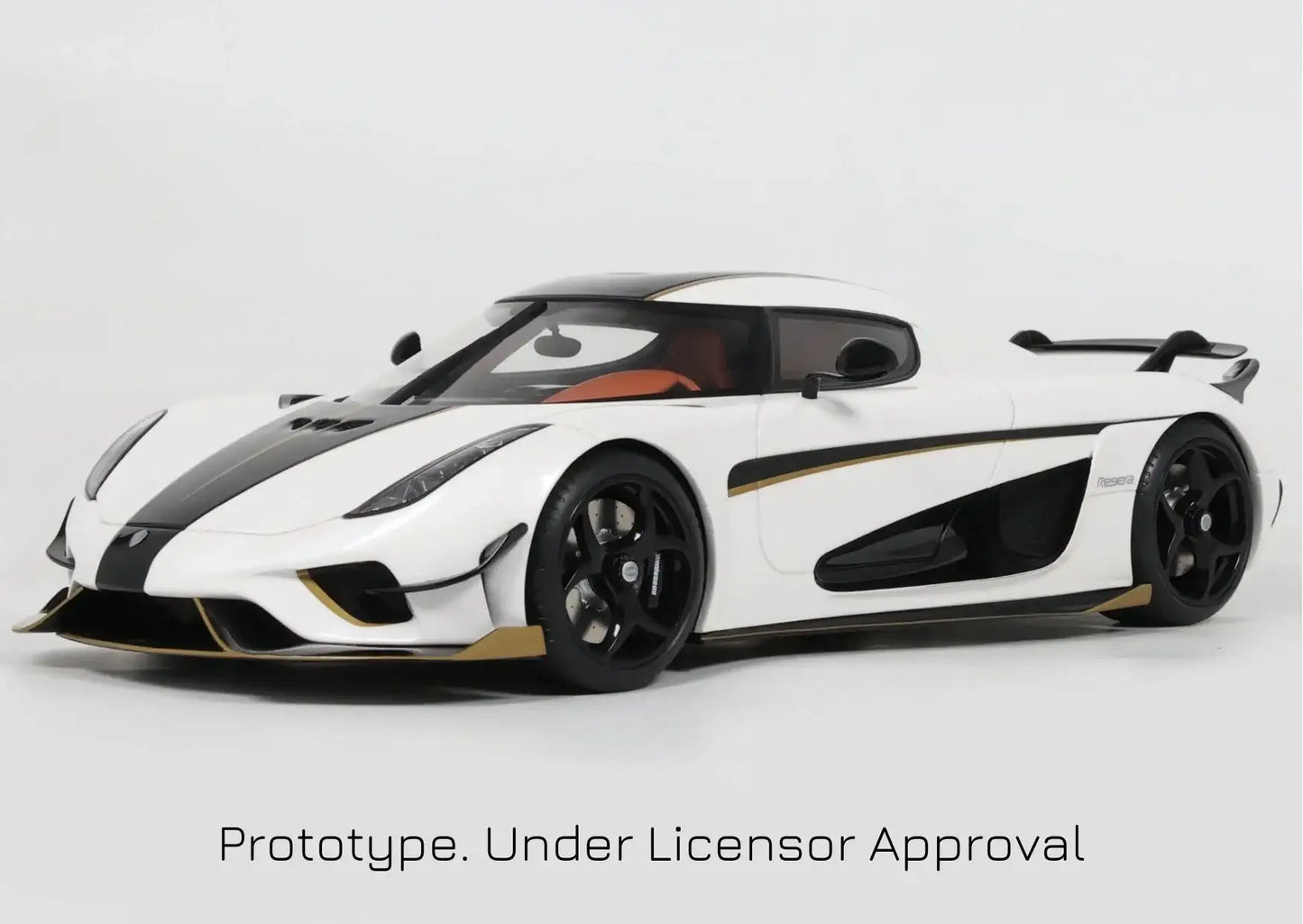 GT Spirit 1/18 GT913 KOENIGSEGG REGERA RECORD WHITE 2023