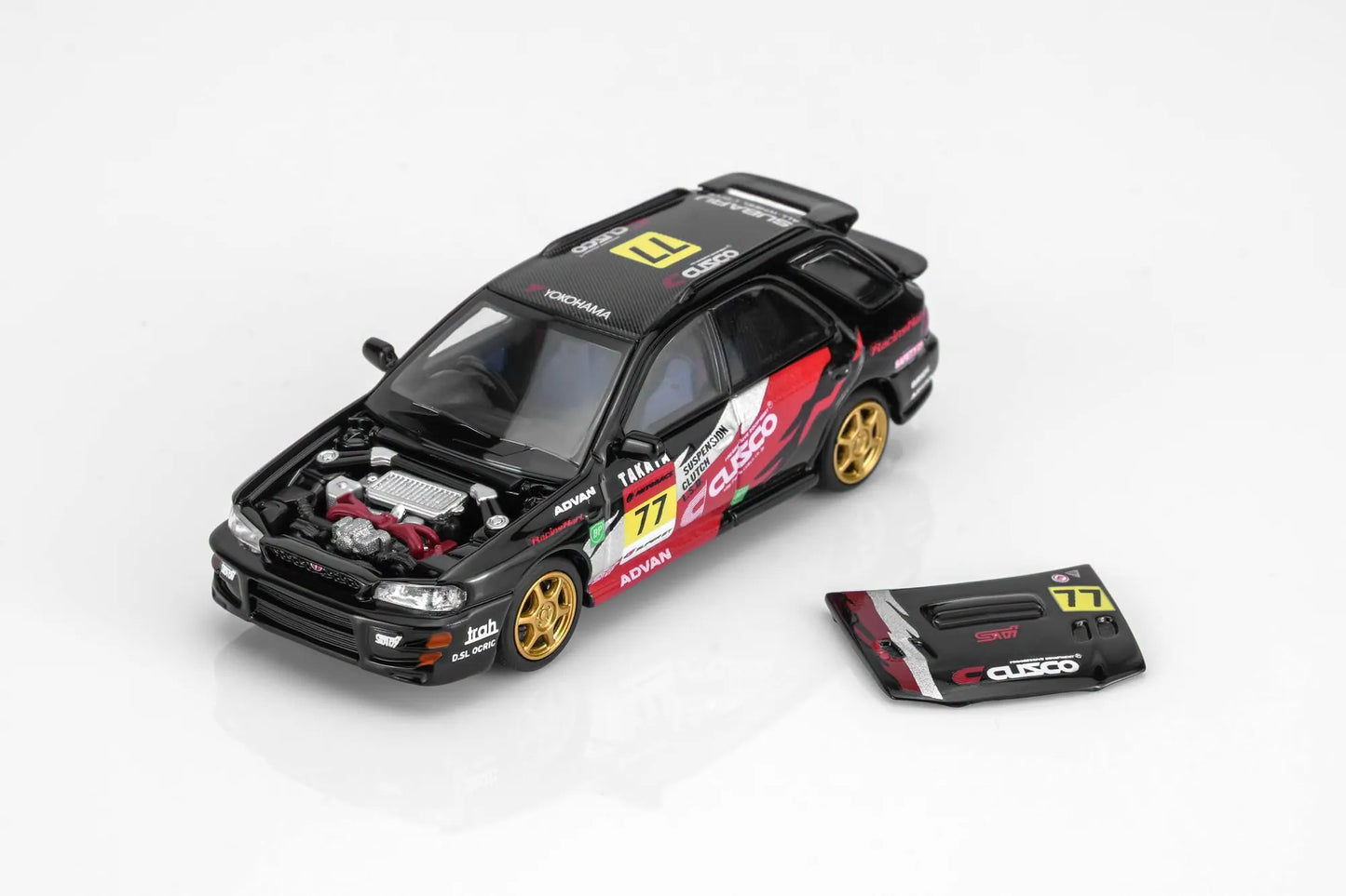 Motor Helix M67110 Subaru Impreza Wagon WRX STi Ver. VI CUSCO Black Livery