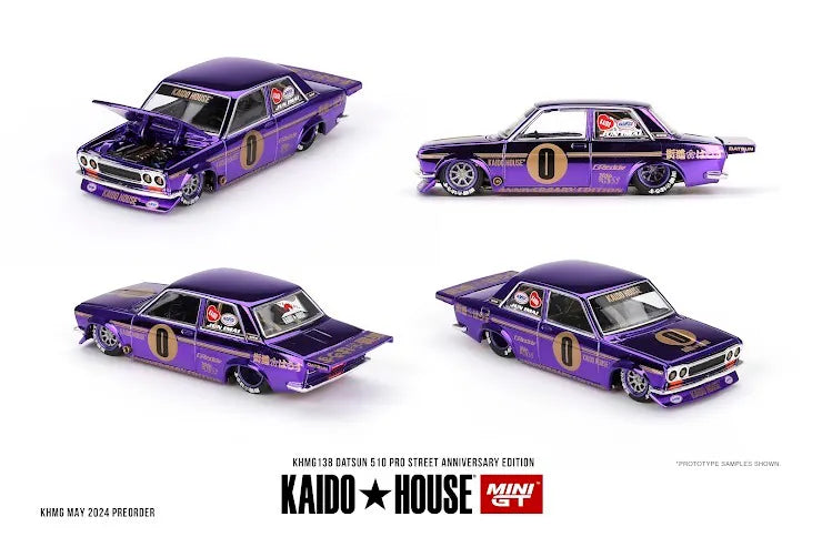 限定MINIGT KAIDO★HOUSE DATSUN 138 チェイス Mini GT x Kaido House #138 Datsun 510 Pro Street Anniversary