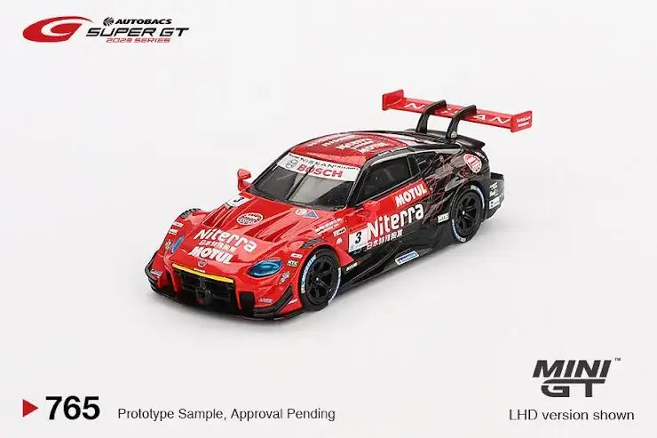 Mini GT MINI GT #765 Nissan Z GT500 #3 "Niterra MOTUL Z" NDDP RACING 2023 SUPER GT SERIES / SUPER GT Blister Packaging