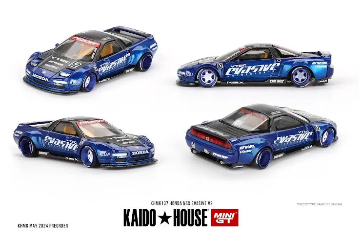 Mini GT x Kaido House #137 Honda NSX Evasive V2