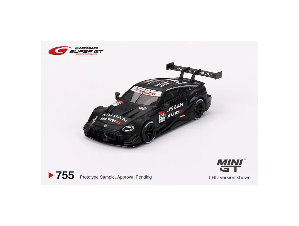 MINI GT #755 Japan Exclusive Nissan Z GT500 #230 2021 NISMO Presentation