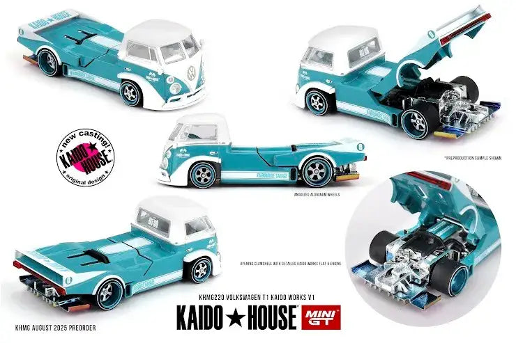 Mini GT Mini GT x Kaido House #220 Volkswagen T1 KAIDO WORKS V1
