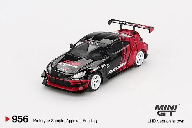 Mini GT MINI GT #956 Toyota GR86 HKS TYPE R ADVAN 2022 Tokyo Auto Salon