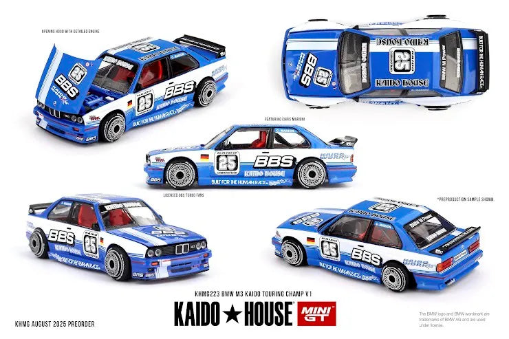 Mini GT x Kaido House #223 BMW M3 Kaido Touring Champ V1