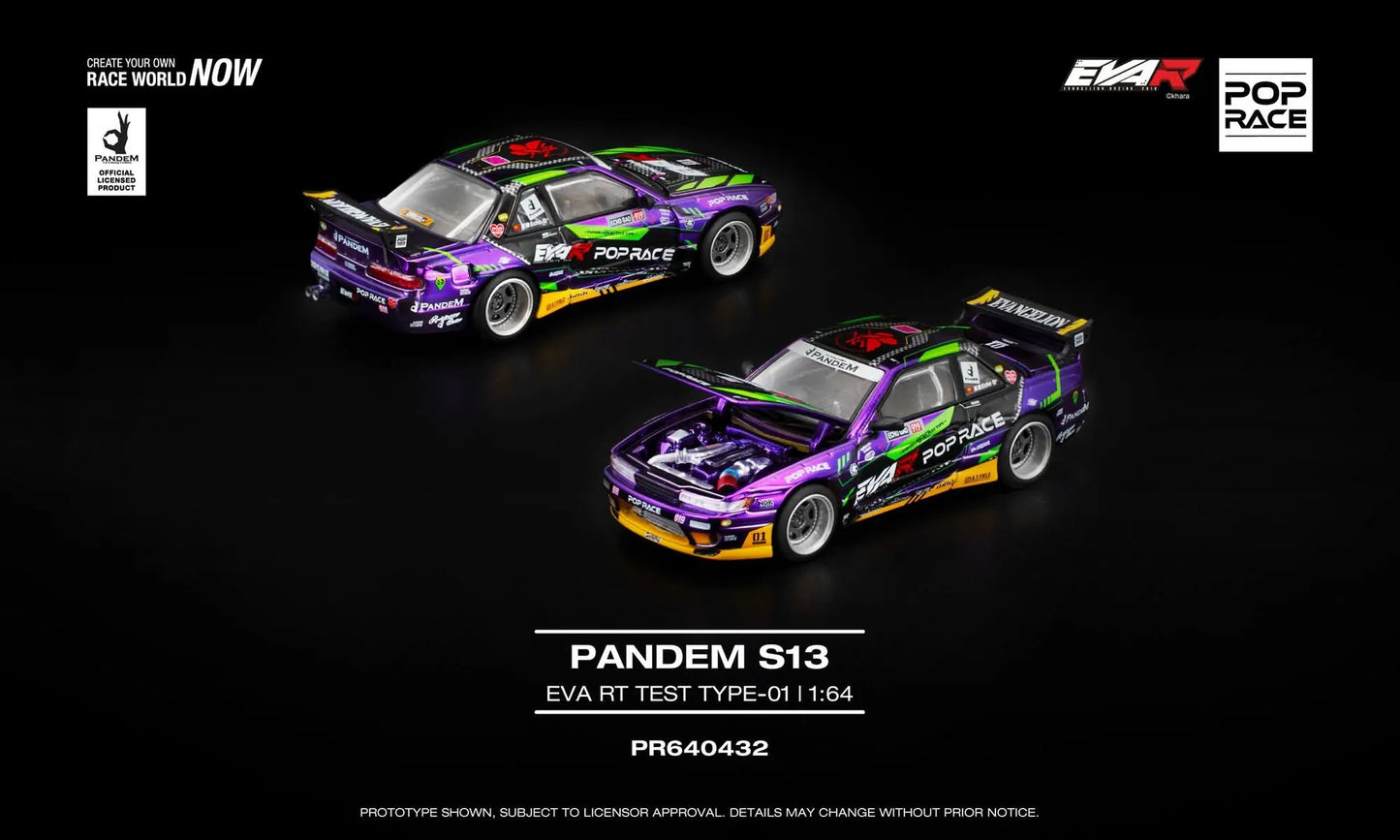POPRACE 1:64 Scale PANDEM S13 EVA RT TEST TYPE-01