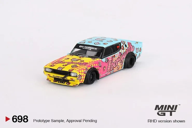 Mini GT #698 Nissan Skyline Kenmeri Liberty Walk LBWK KUMA (1st edition)