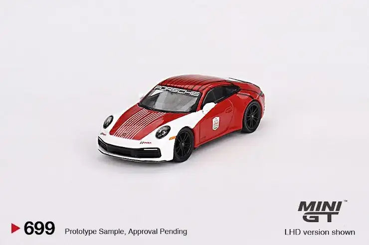 Mini GT Mini GT #699 Porsche 911 (992) Carrera S Safety Car 2023 IMSA Daytona 24Hr.