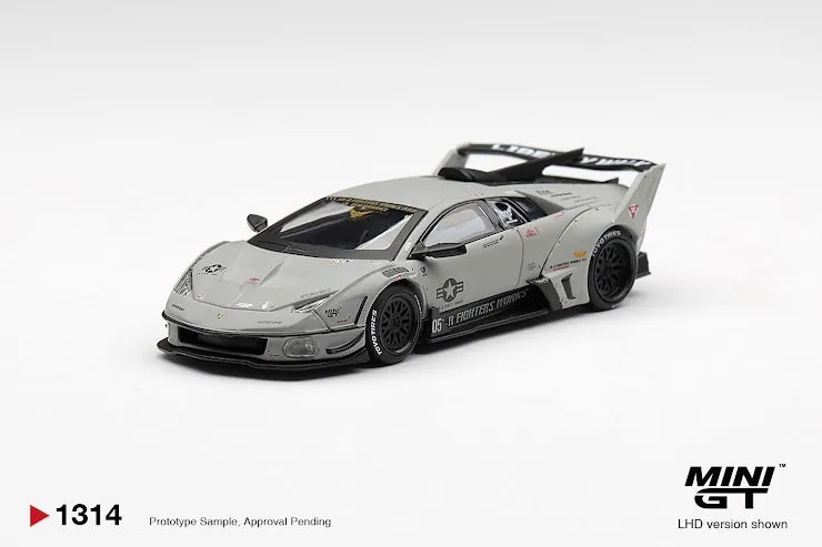 Mini GT #1314 Lamborghini LB-Silhouette WORKS Murciélago GT Evo Fighter (MGT01314-L)