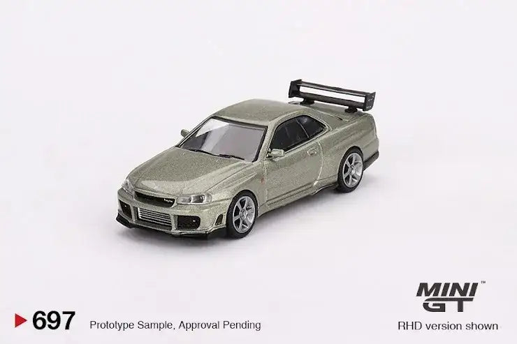 Mini GT Mini GT #697 Nissan Skyline GT-R (R34)Tommykaira R-z Millenium Jade
