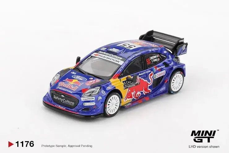 Mini GT Mini GT #1176 1:64 Scale Ford Puma Rally1 #55 M-Sport Ford WRT 2025 Rally Monte-Carlo