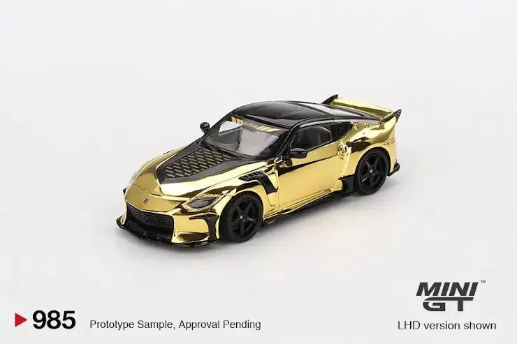 Mini GT #985 Nissan Z VeilSide FFZ400 Gold Chrome – Mobile Garage HK Mini GT #985 Nissan Z VeilSide FFZ400 Gold Chrome – Mobile Garage HK