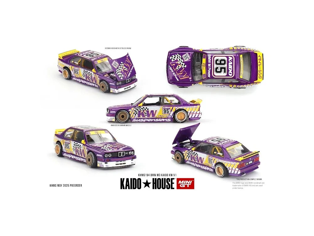 Mini GT x Kaido House #194 BMW M3 Kaido KW V1