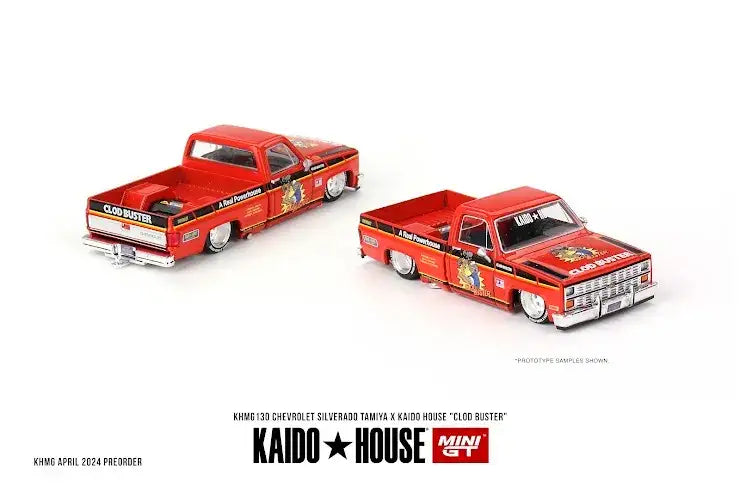 Mini GT Mini GT x Kaido House #130 Chevrolet Silverado TAMIYA x KAIDO HOUSE "Clod Buster"