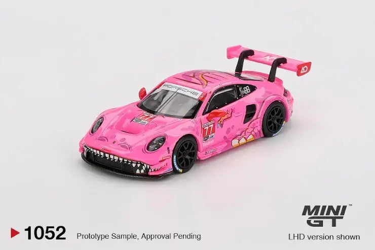 Mini GT Mini GT x Mijo #1052 Porsche 911 GT3 R #77 AO Racing 2024 IMSA ROAD AMERICA (Blister Pack)
