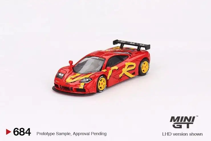Mini GT MINI GT #684 McLaren F1 GTR 1996 Presentation