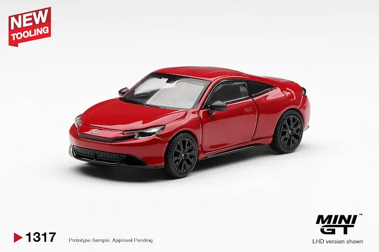 Mini GT #1317 Honda Prelude Rallye Red (MGT01317-R)