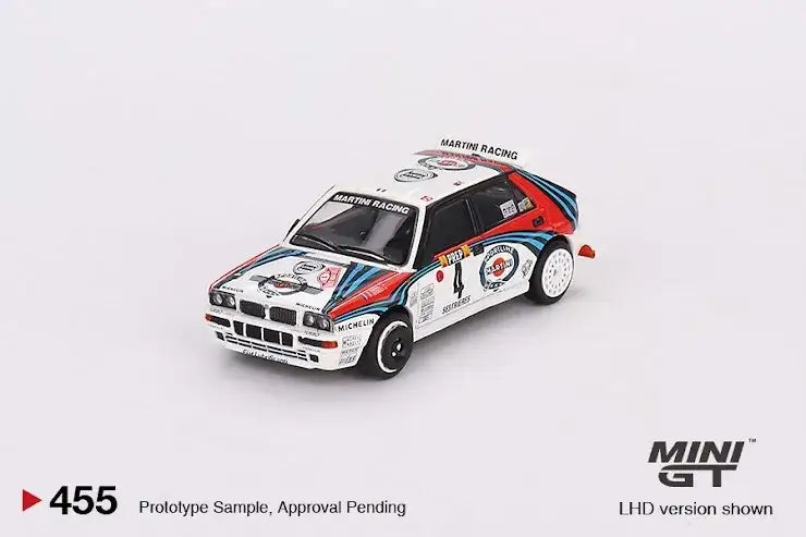Mini GT MINI GT #455 1/64 Lancia Delta HF Integrale Evoluzione 1992 Rally MonteCarlo Winner #4