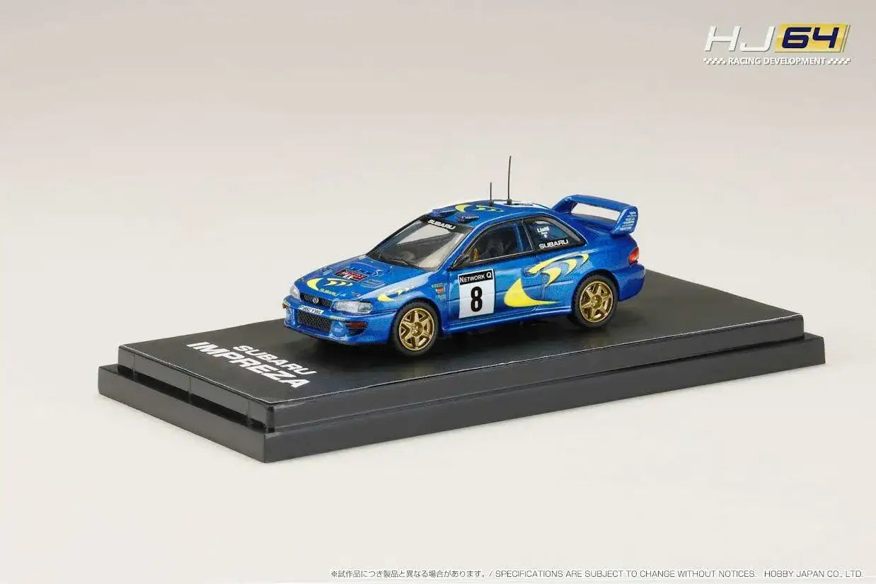Hobby Japan Hobby Japan x Ignition Model 1/64 SUBARU IMPREZA WRC 1997 #8 (RAC RALLY)