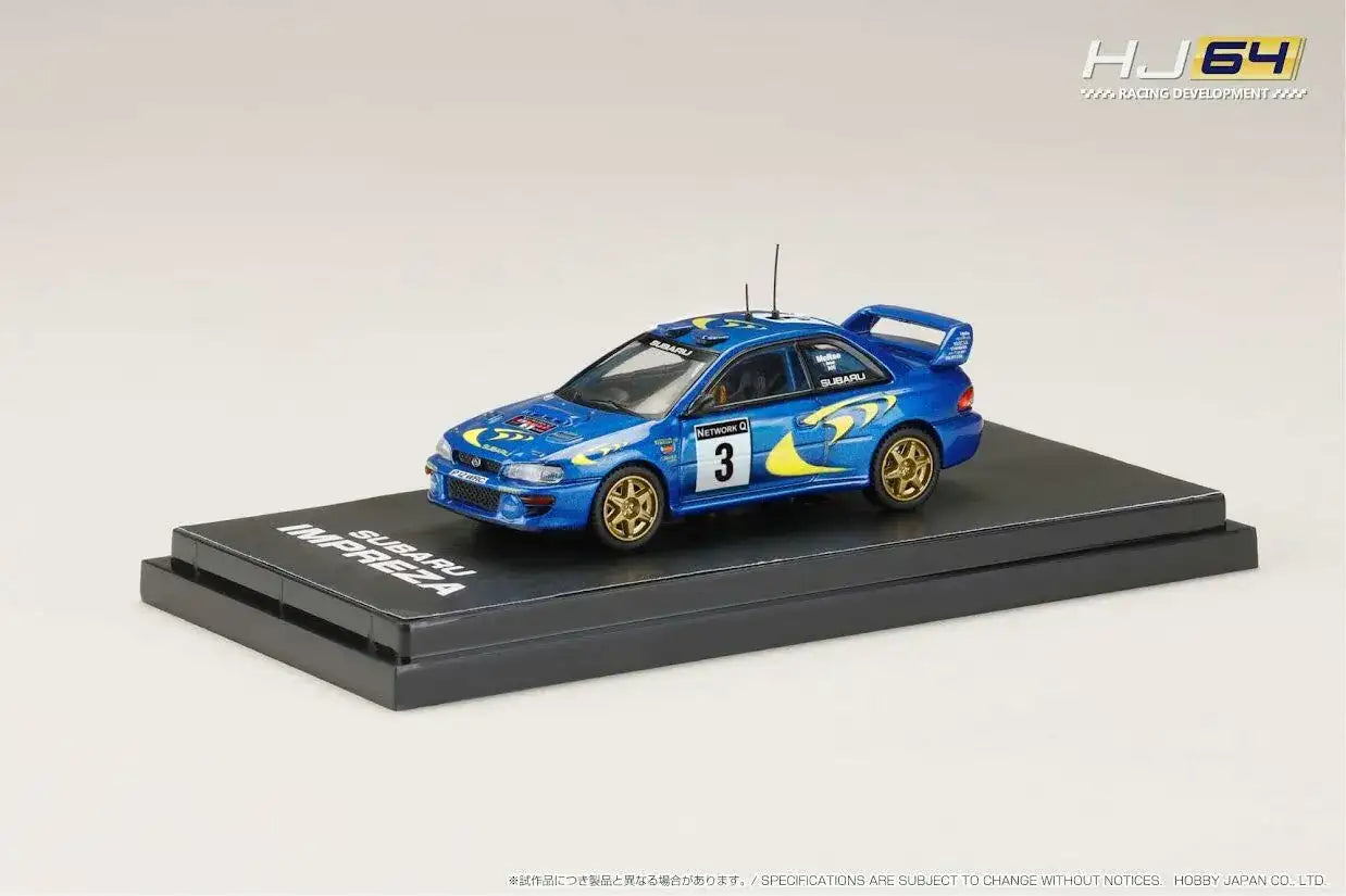 Hobby Japan Hobby Japan x Ignition Model 1/64 SUBARU IMPREZA WRC 1997 #3 (RAC RALLY)