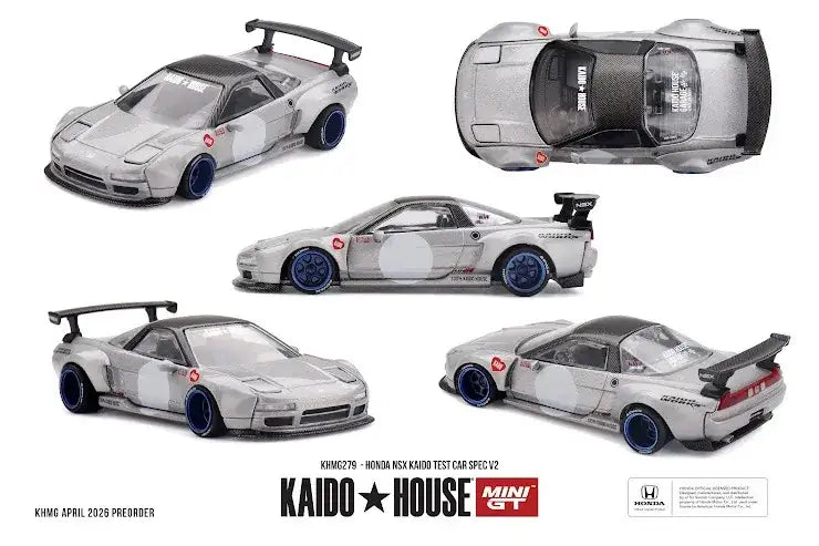 Kaido House x Mini GT 1:64 Honda NSX Kaido Test Car Spec V2