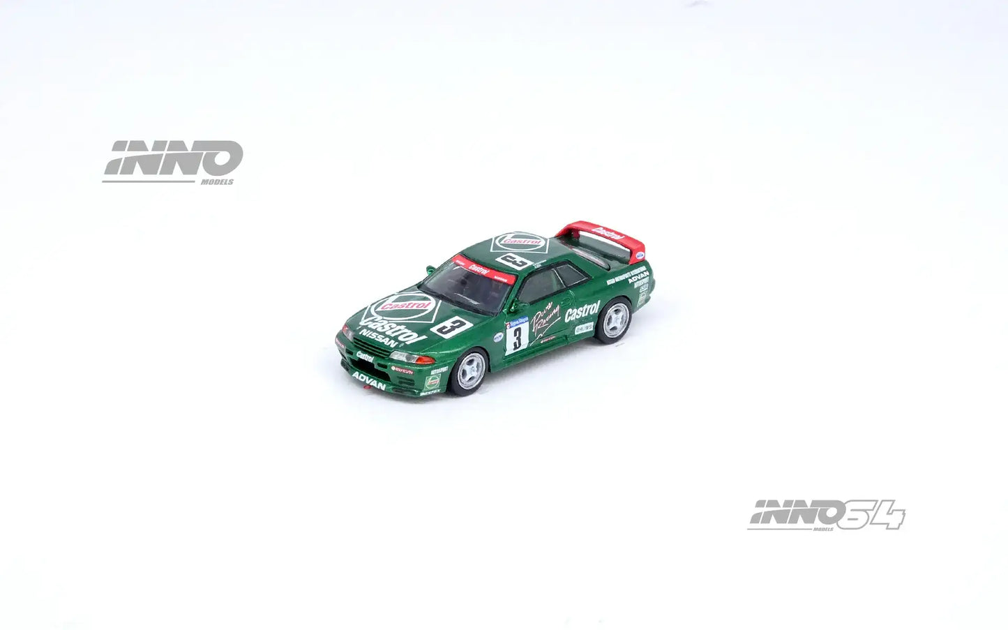 Inno64 INNO64 1/64 NISSAN SKYLINE GT-R (R32) #3 "CASTROL" Super Taikyu N1 Series