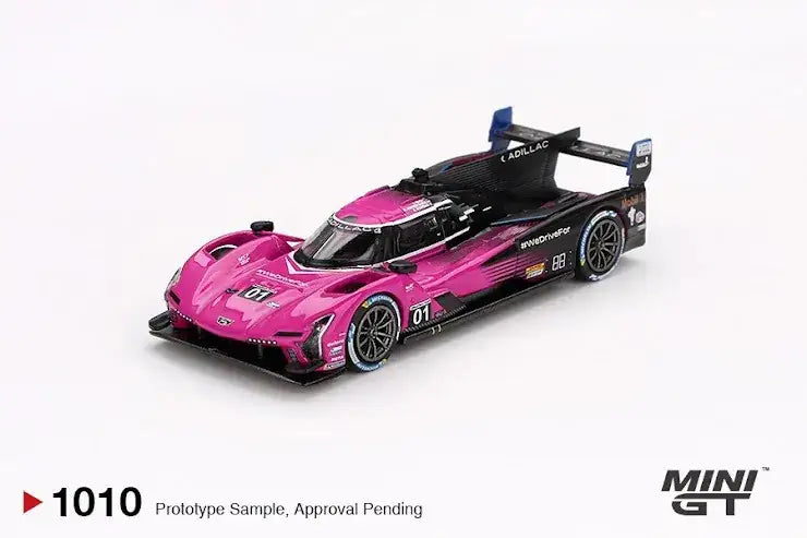 Mini GT Mini GT 1:64 #1010 Cadillac V-Series.R #01 Cadillac Racing 2024 IMSA Petit Le Mans Blister Pack