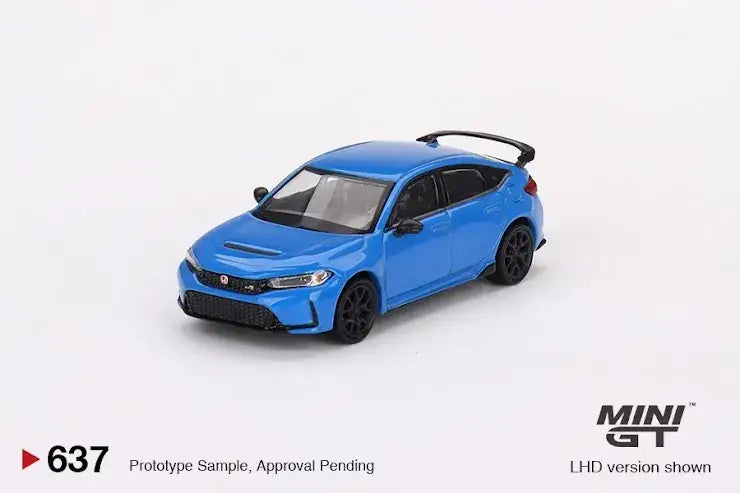Mini GT Mini GT #637 Honda Civic Type R Boost Blue Pearl 2023