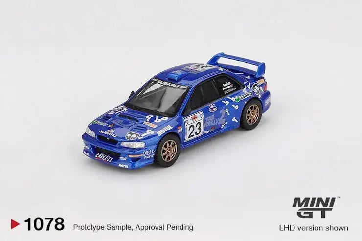 Mini GT Mini GT #1078 Subaru Impreza WRC99 #23 2000 Acropolis Rally (Blister Pack)